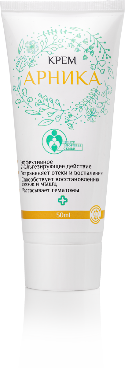 АЕфективний натуральний засіб, що надає кровоспинну, ранозагоювальну та аналгетичну дію при забитих місцях, саднах. Для усунення синців (гематом), набряків; при розтягуваннях, розривах зв'язок, вивихах, міозитах, для зменшення больових відчуттів, зняття набряків та запалень. У лікуванні захворювань суглобів: артритів, артрозів, радикулітів, люмбаго, ішіалгій.

Показання:  Будь-які види травм, забиття, розтягування, антиболевий засіб при захворюваннях суглобів і хребта, варикозне розширення вен, тромбофлебіти, лімфостаз, гематоми, бешиха, міалгії, невралгії, як косметичний засіб для підтяжки шкіри, целюліти.

Склад: (INCI): Вода деонізована, цетостеариловий спирт, моногліцирин стеарат, стеаринова кислота, ксантова смола, екстракти: арніки, каштана, собачої кропиви, календули, буркуну, софори, шишки хмелю, скипидар, ніпагар.РНІКА